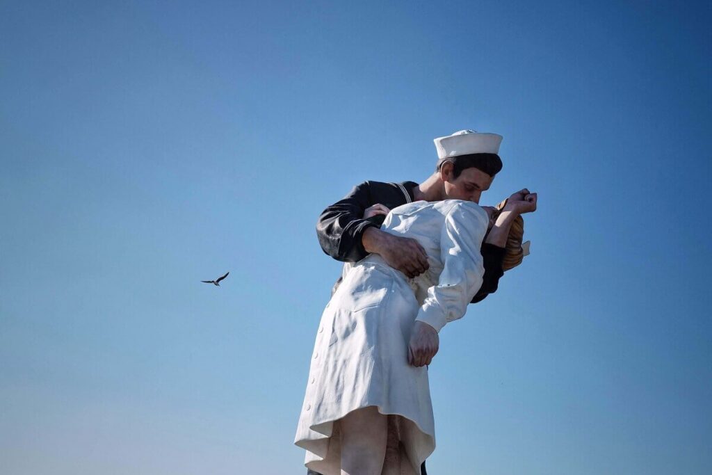 Statua Unconditional Surrender a San Diego