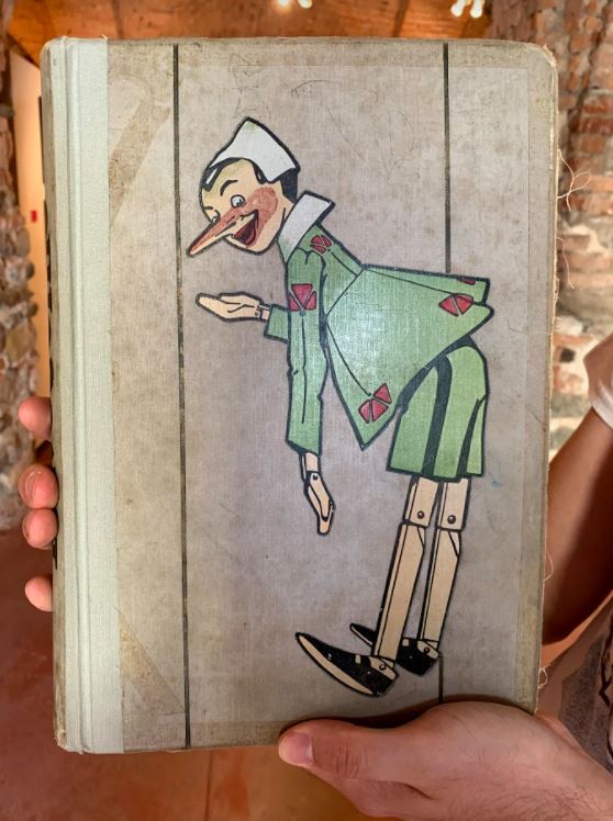copia originale de Le Avventure di Pinocchio di Collodi illustrate da Mussino