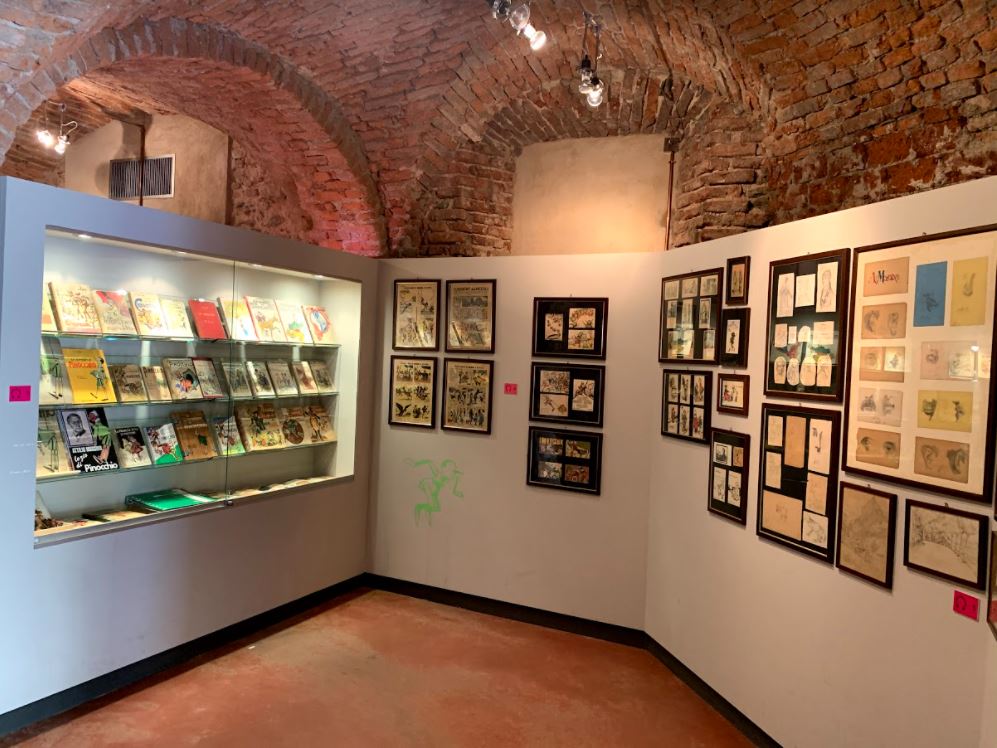 Museo di Pinocchio a Vernante con le illustrazioni, i libri e le opere di Attilio Mussino