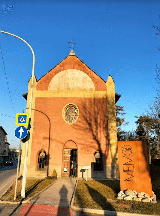 ex chiesa Sant'Anna, location MEMO4345 Memoriale Deportazione Borgo San Dalmazzo Cuneo