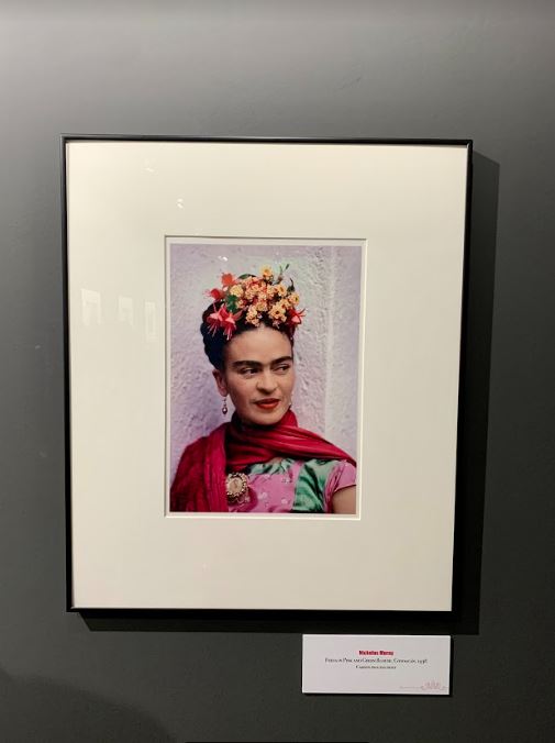 Foto Frida in pink and green blouse scattata da Nickolas Muray