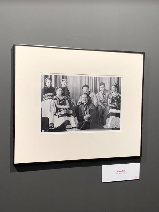 Fotografia di gruppo famiglia di Frida Kahlo, Diego Rivera e Nickolas Muray