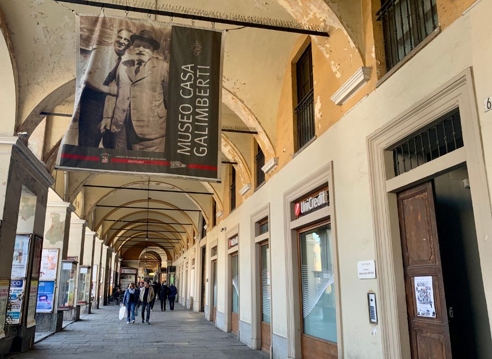 Esterno del Museo Casa Galimberti a Cuneo